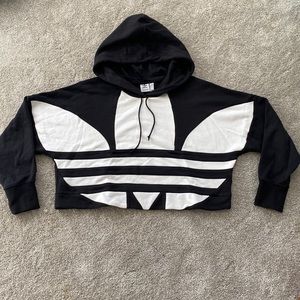 Adidas cropped hoodie